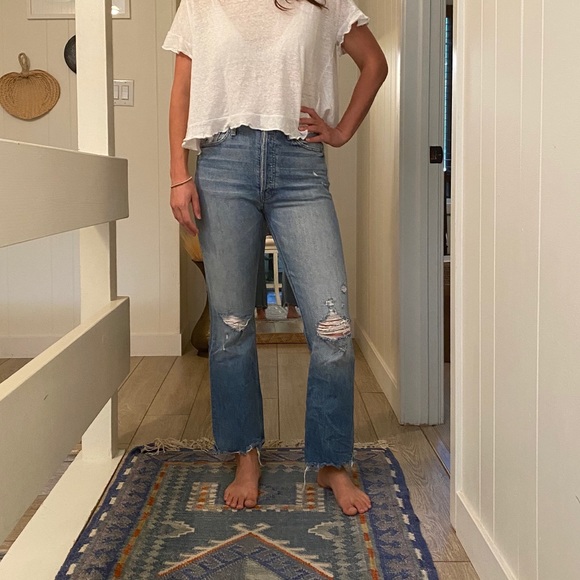 mother tripper jeans